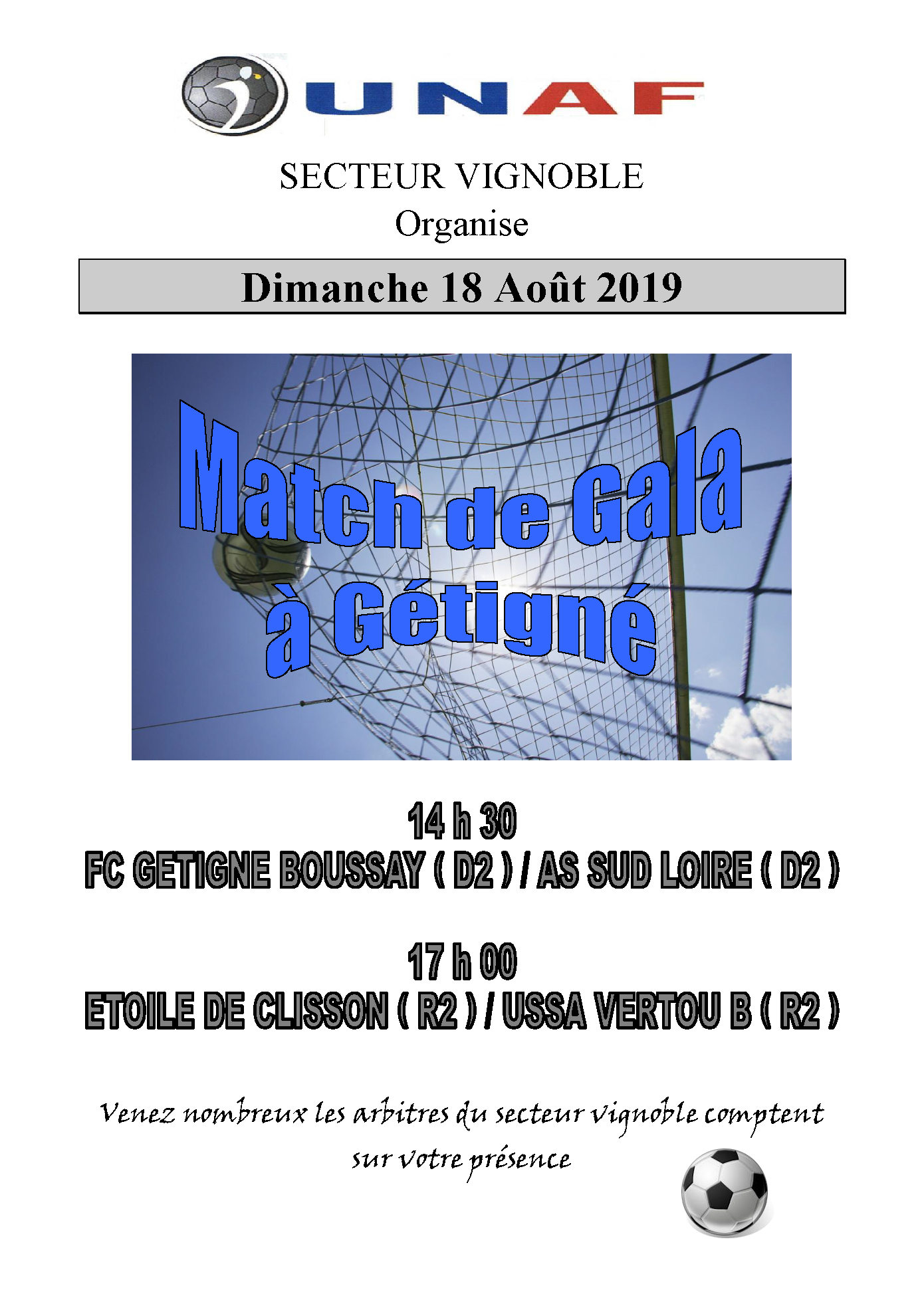 2019 08 18 Gala affiche