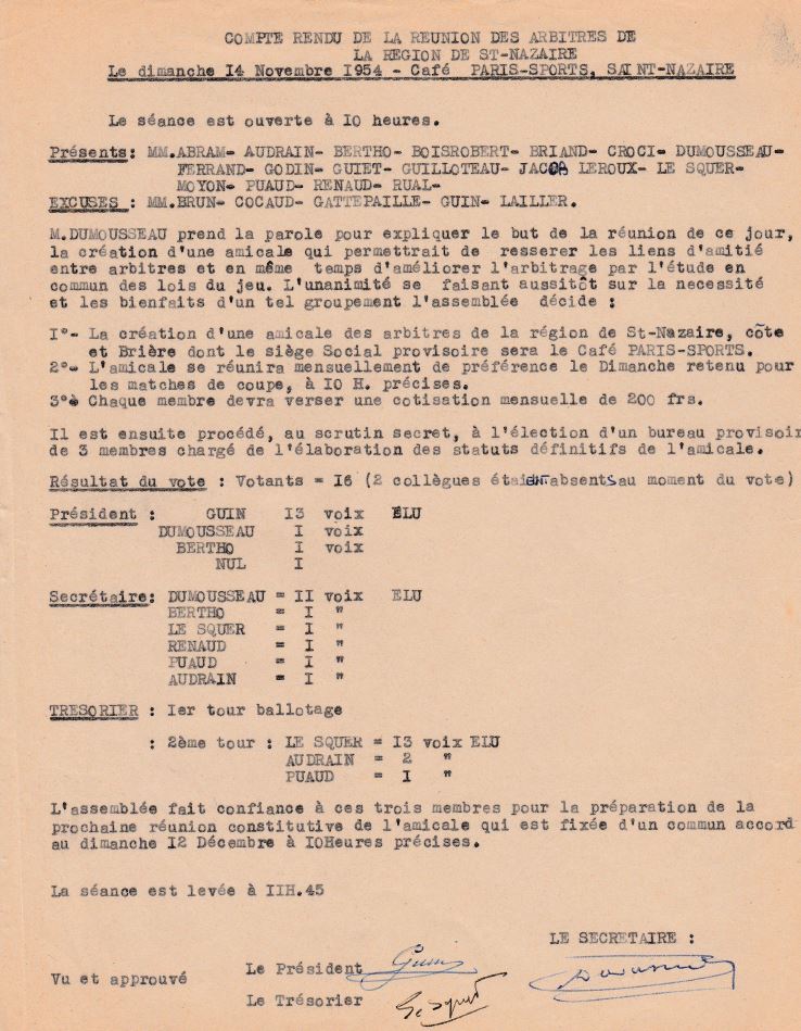 1954 amicale de st nazaire