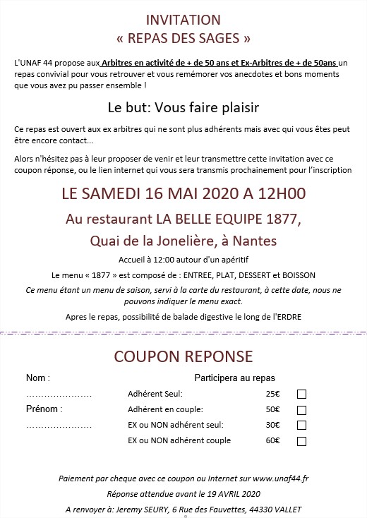 Repas des sages 2020