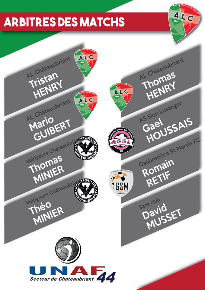 Tournoi ALC 2018 arb